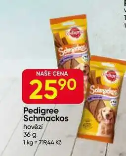Hruška Pedigree Schmackos hovězí nabídka