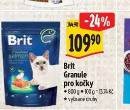 Albert Brit Granule pro kočky nabídka