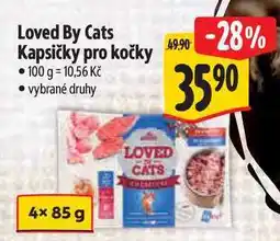 Albert Loved By Cats Kapsičky pro kočky nabídka