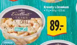 Albert Krevety s česnekem nabídka