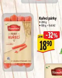 Albert Kuřecí párky nabídka