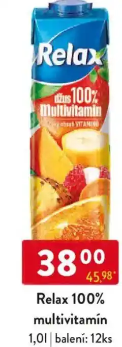 Qanto Relax 100% multivitamín nabídka