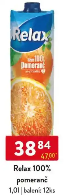 Qanto Relax 100% pomeranč nabídka