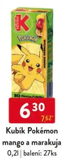 Qanto Kubík Pokémon mango a marakuja nabídka