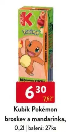 Qanto Kubík Pokémon broskev a mandarinka nabídka