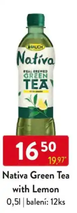 Qanto Nativa Green Tea with Lemon nabídka