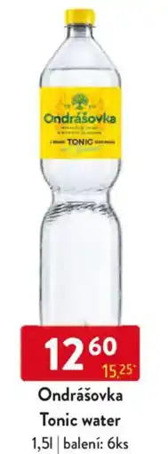 Qanto Ondrášovka Tonic water nabídka