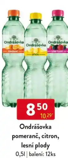 Qanto Ondrášovka pomeranč, citron, lesní plody nabídka