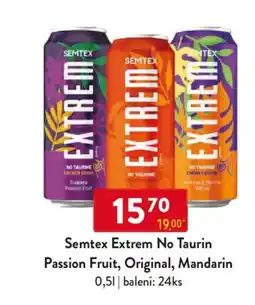 Qanto Semtex Extrem No Taurin Passion Fruit, Original, Mandarin nabídka