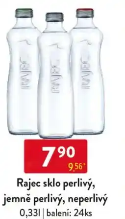 Qanto Rajec sklo perlivý, jemně perlivý, neperlivý nabídka