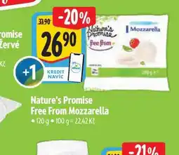 Albert Nature's Promise Free From Mozzarella nabídka
