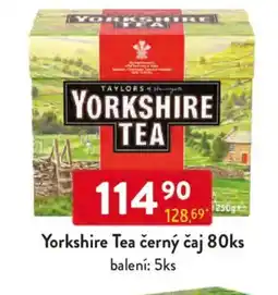 Qanto Yorkshire Tea černý čaj nabídka