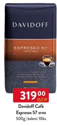 Qanto Davidoff Café Espresso 57 zrno nabídka