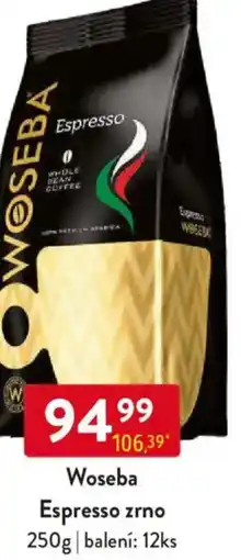 Qanto Woseba Espresso zrno nabídka