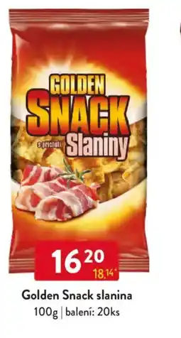 Qanto Golden Snack slanina nabídka