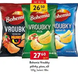 Qanto Bohemia Vroubky pálivky, pizza, sůl nabídka