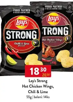 Qanto Lay's Strong Hot Chicken Wings, Chili & Lime nabídka
