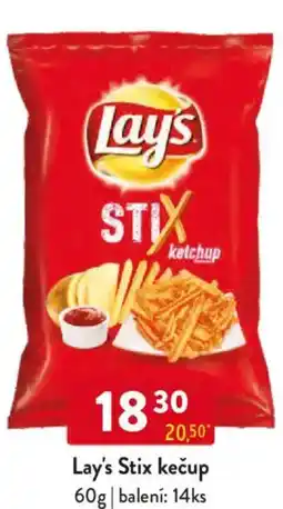 Qanto Lay's Stix kečup nabídka