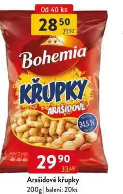 Qanto Bohemia Arašídové křupky nabídka