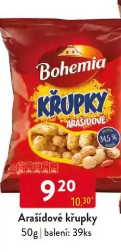 Qanto Bohemia Arašídové křupky nabídka