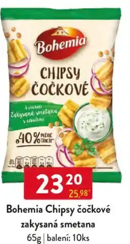 Qanto Bohemia Chipsy čočkové zakysaná smetana nabídka