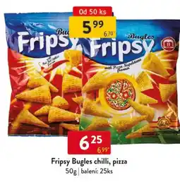 Qanto Fripsy Bugles chilli, pizza nabídka