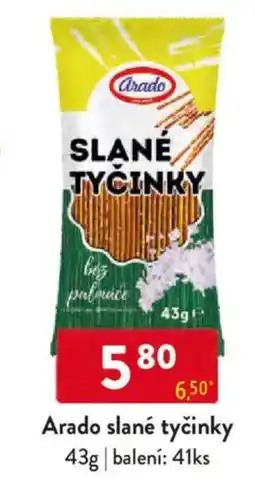 Qanto Arado slané tyčinky nabídka