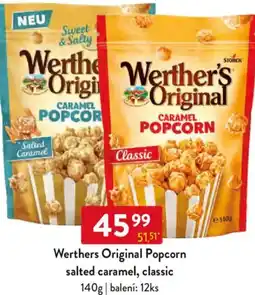 Qanto Werthers Original Popcorn salted caramel, classic nabídka
