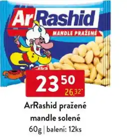 Qanto ArRashid pražené mandle solené nabídka