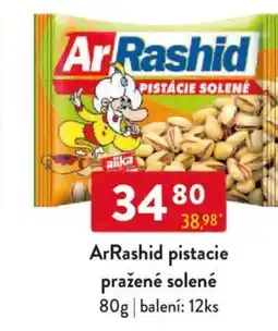 Qanto ArRashid pistacie pražené solené nabídka