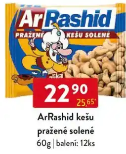 Qanto ArRashid kešu pražené solené nabídka