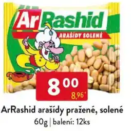 Qanto ArRashid arašídy pražené, solené nabídka