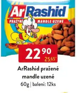 Qanto ArRashid pražené mandle uzené nabídka