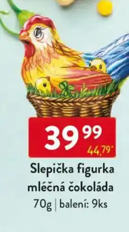 Qanto Slepička figurka mléčná čokoláda nabídka