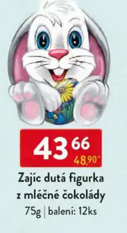Qanto Zajíc dutá figurka z mléčné čokolády nabídka