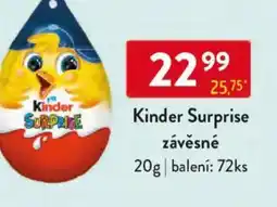Qanto Kinder Surprise závěsné nabídka