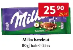 Qanto Milka hazelnut nabídka
