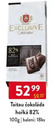 Qanto Taitau čokoláda hořká 82% nabídka