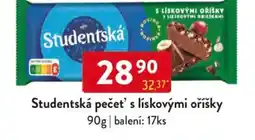 Qanto Studentská pečet' s lískovými oříšky nabídka