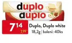Qanto Duplo, Duplo white nabídka