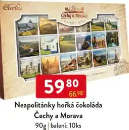 Qanto Neapolitánky hořká čokoláda Čechy a Morava nabídka