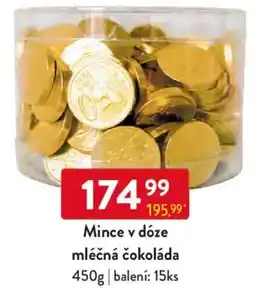 Qanto Mince v dóze mléčná čokoláda nabídka