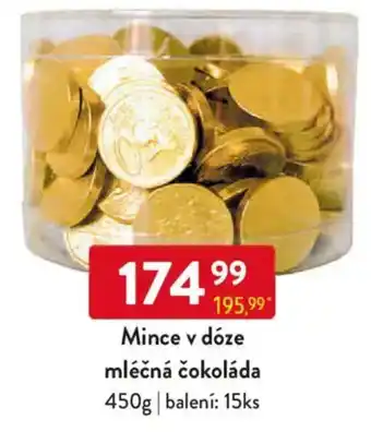 Qanto Mince v dóze mléčná čokoláda nabídka