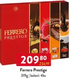 Qanto Ferrero Prestige nabídka
