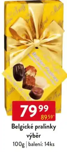 Qanto Belgické pralinky výběr nabídka