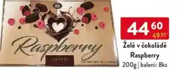 Qanto Želé v čokoládě Raspberry nabídka