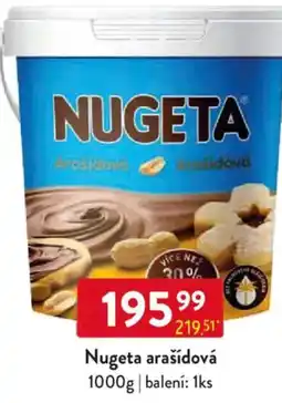 Qanto Nugeta arašídová nabídka