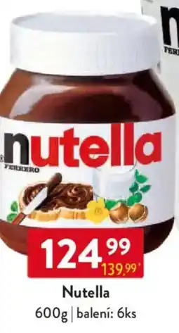 Qanto Nutella nabídka