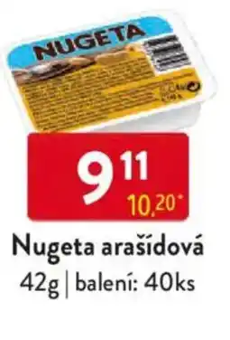 Qanto Nugeta arašídová nabídka