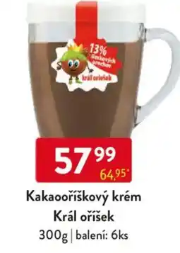Qanto Kakaooříškový krém Král oříšek nabídka